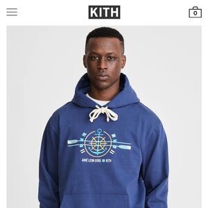 Kith x Aimé Leon Dore Mykonos Lookbook Hoodie new with tags/ original packaging.